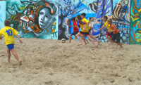 Городские соревнования по пляжному футболу, июнь 2010 года